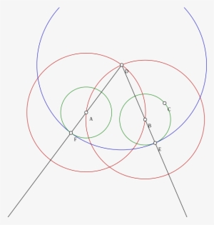 We Are Given Points A, B, And C, And Wish To Construct - Circle #4205779