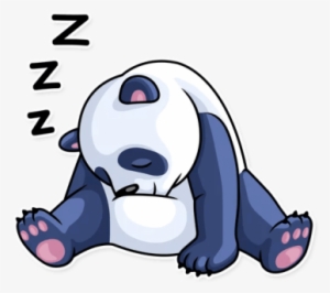 Zzz Panda Sleep Sleepy - Cartoon #4205948