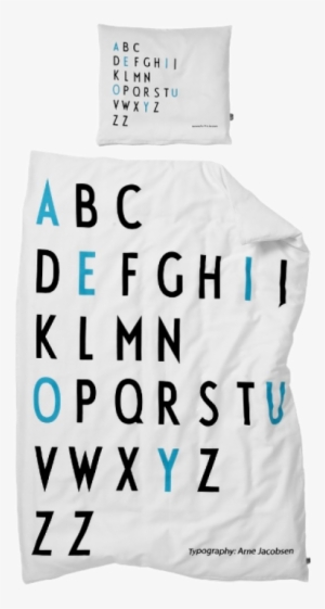 Design Letters Aj A-zzz Bed Linen - Design Letters Bedding #4206471