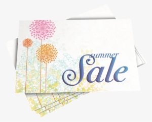 Summer Sale Postcard Design Template - Postcard #4206590