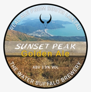 Sunset Peak Golden Ale Is The Most Recent Addition - Label #4206799