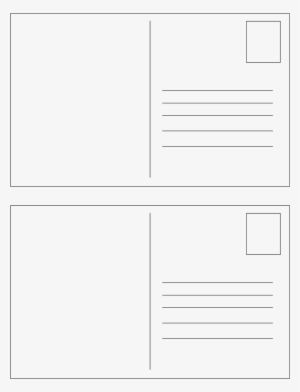 Postcard Template Free - Parallel #4207165 Postcard Template Free - Parallel #4207165
