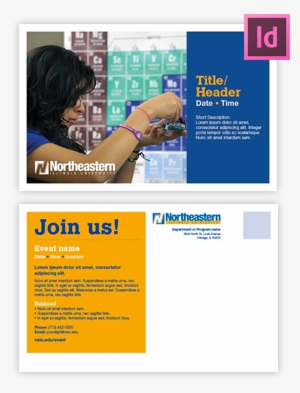 Postcard 2 Template - Postcard #4207242