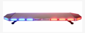 Thin Lightbar With Speaker Blue Red Flashing Led Emergency - Red And Blue Light Bar #4207409