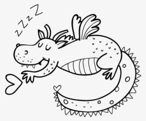 Dibujos De Dragones Dormidos #4207599
