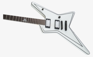 Spent The Past Decade Affirming His Status As One Of - Jackson Usa Signature Gus G. Star Satin White #4207746