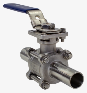Flow , 3 Piece Stainless Steel Ball Valve #4207942