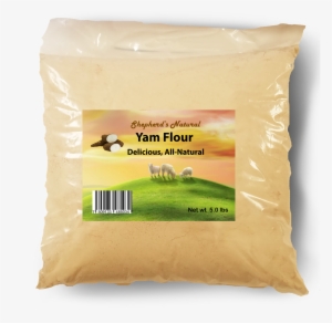 Yam Flour /elubo 5 Lb / 80 Oz Bag By Shepherd's Natural - White Garri 2 Lb / 32 Oz Bag #4208444