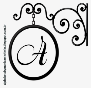 Monograma Antigo Clássico Alfabeto Png - Different Types Of Clocks In Styles #4208523