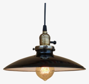 Lampara Decorativa, Tipo Campana, Cover Metal Negro - Edison Screw #4208629