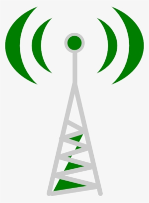 Antenna Clipart Telco - Radio Waves Clip Art #4208651