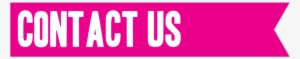 Contactusbanner - Pink Contact Us Banner #4208744