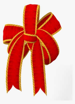 Loop, Red, Christmas, Decoration, Gold, Gift Tape - Wreath #4209506