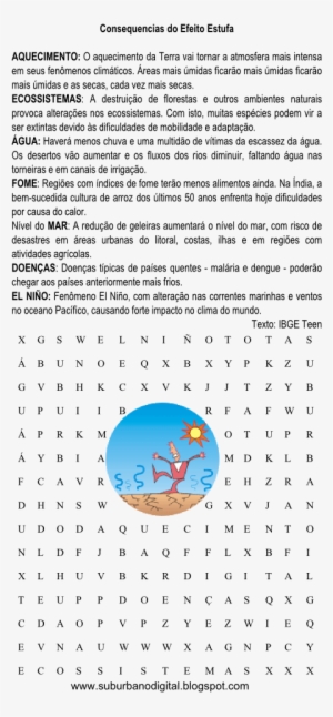 Consequências Do Efeito Estufa - Efeito Estufa E Aquecimento Global Atividades #4210208