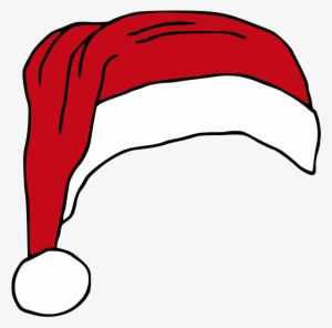 Santas Hat Hat Vector, Royalty Free Clipart, Cartoon - Santa Claus #4210367