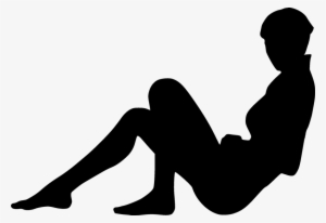 Siluetas Personas Sentadas Png #4210464