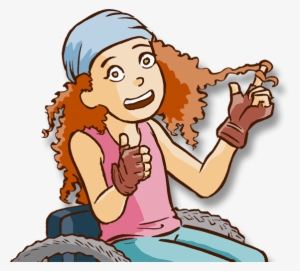 Imagen De Gayle Sentada Afuera - Cartoon #4210725