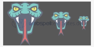 Clan Logo Vector Sizes L027 Mascot Snake - Scrapbooking #4210813