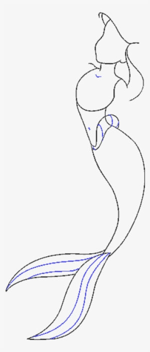How To Draw Mermaid Ariel - Sketch #4211022