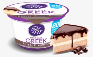 Boston Cream Pie Greek Yogurt #4211616