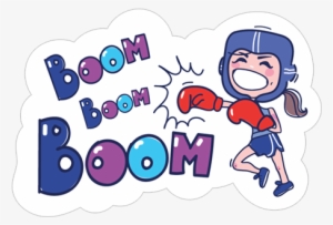 Boom Boom Boom Boxer Girl #4213419