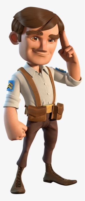 Animation Character - Clans Of Clans Character #4213446