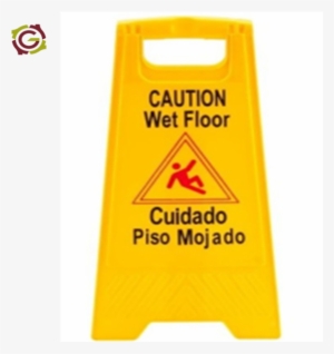 China Supply A Shape Yellow Plastic 63cm Floor Sign - Caution Wet Floor Cuidado Piso Mojado #4213916