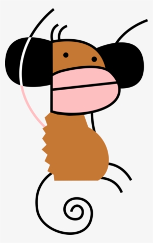 Vector Illustration Of Chimpanzee Primate Monkey Ape - Illustration #4214286