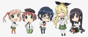 Katawa Shoujo Vector Transparent Chibi S By Pikkirby-d4ve1l5 - Katawa Shoujo Rin Chibi #4214383