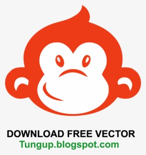 Logo Vector Premium Face Monkey Funny - Pirate Monkey Icon #4214521