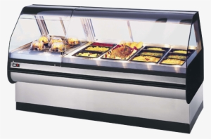 Wdcg 6 Six Well Hot Case Independent Top & Bottom Heat - Commercial Food Display #4214698