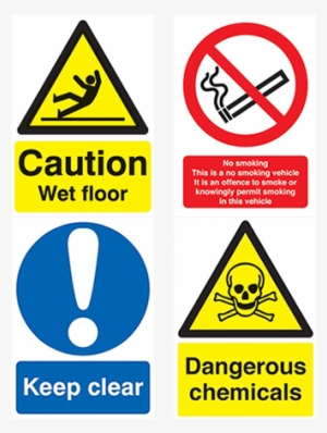 Signs - Flammable No Smoking Signs #4215023