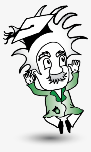 Einstein Graduation - Cartoon #4215291