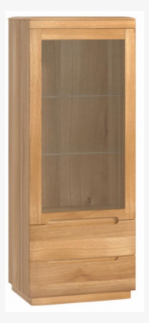Larson Glazed Display Cabinet Lhf - Caseys Furniture #4215509