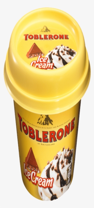 Toblerone Vanilla Milk Chocolate Coated Honey And Almond - Milk Chocolate #4215889
