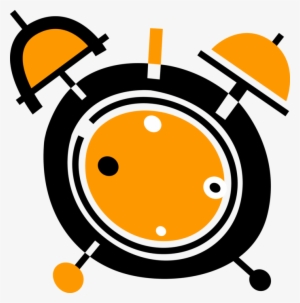 Vector Illustration Of Alarm Clock Ringing Its Morning #4216022