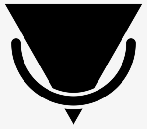 Triangular Shape With Metal Door Knocker Comments - Shape #4216095