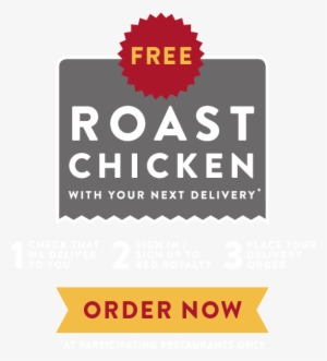 Red Rooster Free Roast Chicken - Red Rooster Home Delivery #4216595