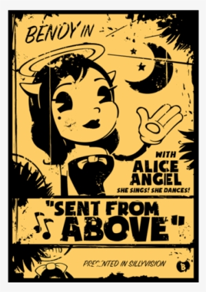Alice Angel Poster - Bendy And The Ink Machine Posters #4216657