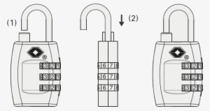 Unlock A Combination Padlock #4217158