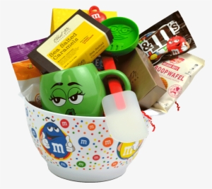 M&m Character Gift Baking Bowl - M&m's Crispy Chocolate Candies - 30 Oz Pouch #4217448