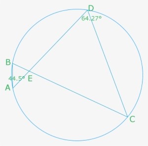 Use Angles In A Circle To Find Other Angles - Circle #4217469