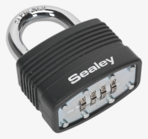 Loading Zoom - Sealey Pl302c - Steel Body Combination Padlock 46mm #4217739