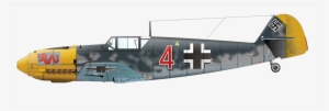 Eskortflugzeug Für Sturmbockstaffeln Messerschmitt - Bf 109 Black 8 #4218141