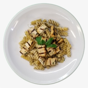 Pesto Whole-wheat Pasta With Tofu & Vegetables - Pasta #4218185