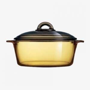Luminarc Vitro 2.1 Qt. Amber Cov'd Casserole, Medium #4218190