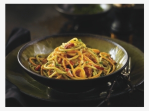 Bowl Of Pc Tricolore Spaghetti Tossed In Egg, Pancetta, - Spaghetti #4218245