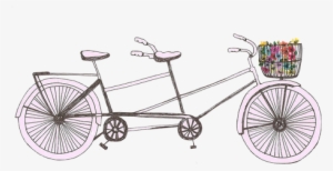 Bike, Flowers, And Cute Image - Imagen De Bicicleta En Png #4218489