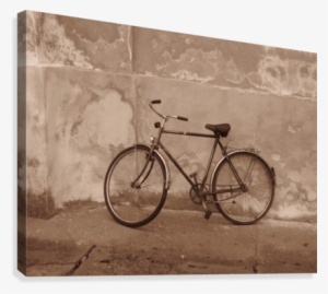 Old Bicycle Canvas Print - Road Bicycle #4218603