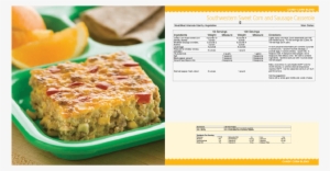 Corn & Sausage Casserole@2x - Snack Cake #4218659